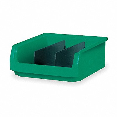 QUANTUM STORAGE SYSTEMS QMS531GN F0817 Bin Green Polyethylene 5 7/8 in