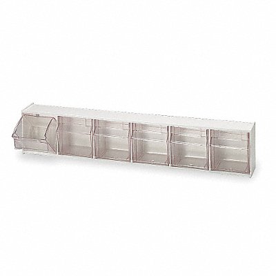QUANTUM STORAGE SYSTEMS QTB306IV F1575 Tip-Out Bin Ivory Unfinished 4 1/2 in
