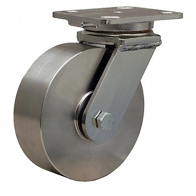 HAMILTON SWHS6SB4SLSZB Standard Plate Castor Swivel 1200 lb.