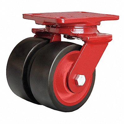 HAMILTON SHS24R4SL2FB Standard Plate Castor Swivel 600 lb.