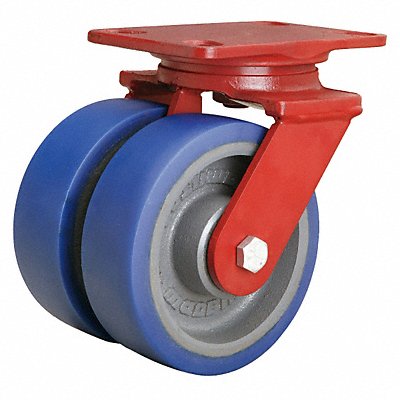 HAMILTON SHS26SPB4SL2FB Standard Plate Castor Swivel 1920 lb.