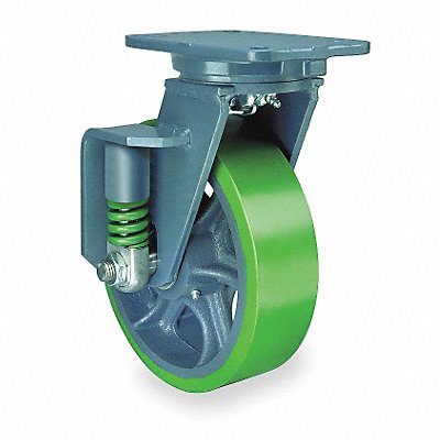 HAMILTON SSPCH63DB2 Shock-Absorbing Plate Castor Swivel