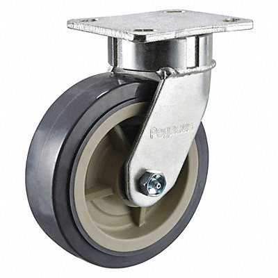 GRAINGER P25SUP050R14 Kingpinless Plate Castor Swivel 750 lb.