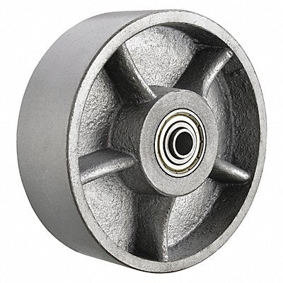 GRAINGER PD060X030100R Iron Tread Wheel 6 6000 lb.