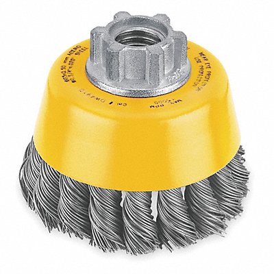 DEWALT DW4910 Knot Wire Cup Brush Arbor 0.02