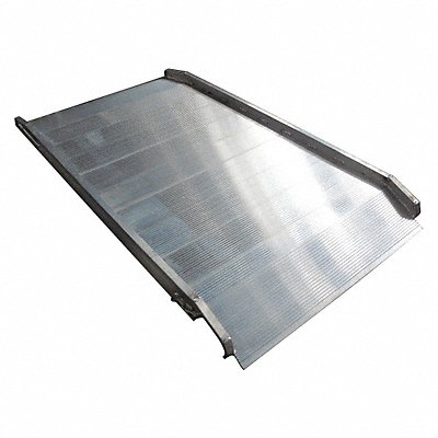 GRAINGER 1VKD1 Walk Ramp Apron End 2000 lb 38 In x 6 ft
