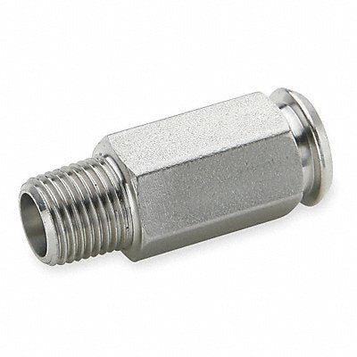 PARKER 391PSS44 Inline Coupler Stainless Steel 1/4 In.