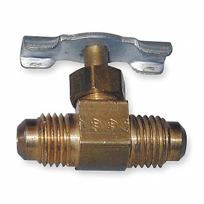 WEATHERHEAD 6715 Needle Valve Straight Brass 1/4 In.