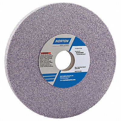 NORTON 66252938880 Grinding Wheel T1 7x1/2x1.25 AO 60G PK5