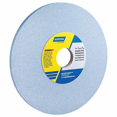NORTON 66252939464 Grinding Wheel T1 7x1/4x1.25 CA 80G PK5