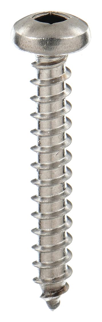 GRAINGER 1VU43 Screw Size #10 2R 18-8SS 5/8 L PK100
