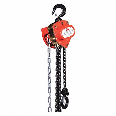 DAYTON 1VW52 Manual Chain Hoist 1000 lb Lift 15 ft.