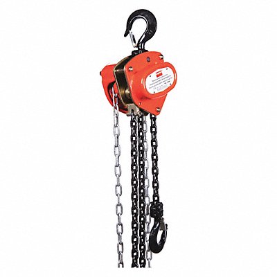 DAYTON 1VW56 Manual Chain Hoist 2000 lb Lift 15 ft.