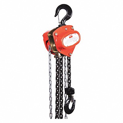 DAYTON 1VW58 Manual Chain Hoist 4000 lb Lift 10 ft.