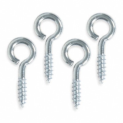 GRAINGER U172100180093 Screw Eye Shank D 1/16 in PK20