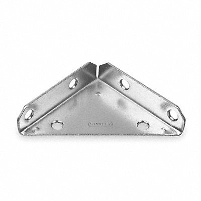 GRAINGER 1WDD2 Heavy Duty Corner Brace 3 Wx3 In L