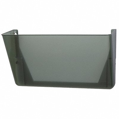 OFFICEMATE 21431 Wall Pocket Letter Smoke 7Hx13W In Smoke