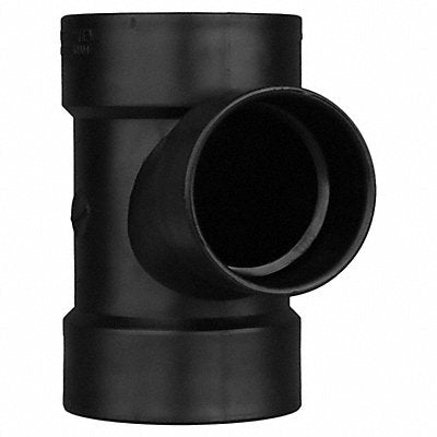 GRAINGER 1WHU7 Reducing Sanitary Tee 4 x 4 x 3 in ABS