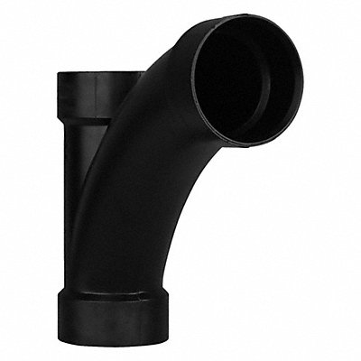 GRAINGER 1WHW6 Wye with 45 Bend 3 in Socket ABS