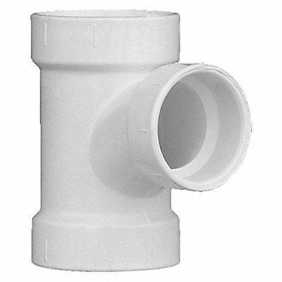 GRAINGER 1WJP7 Sanitary Tee Schedule 40 2 x 2 x 1 1/2