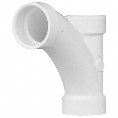 GRAINGER 1WJX1 Combo Wye 45 Elbow Schedule 40 1 1/2 in