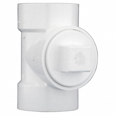 GRAINGER 1WKL7 Cleanout Tee with Plug Schedule 40 3 in
