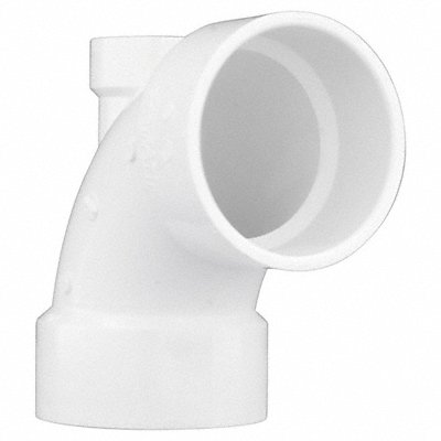 GRAINGER 1WKT2 90 Elbow Schedule 40 3 x 3 x 1 1/2 in