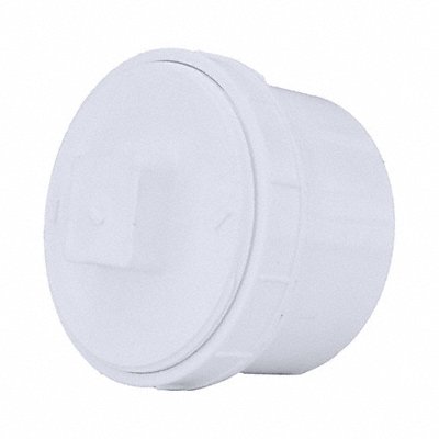 GRAINGER 1WKV6 Cleanout Adaptor with Plug 6 in PVC
