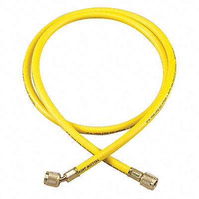 YELLOW JACKET 21060 Charging/Vacuum Hose 60 In Yellow