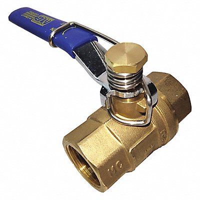 GRAINGER 1WMP2 Manual 2-Way Ball Valve NPT Brass