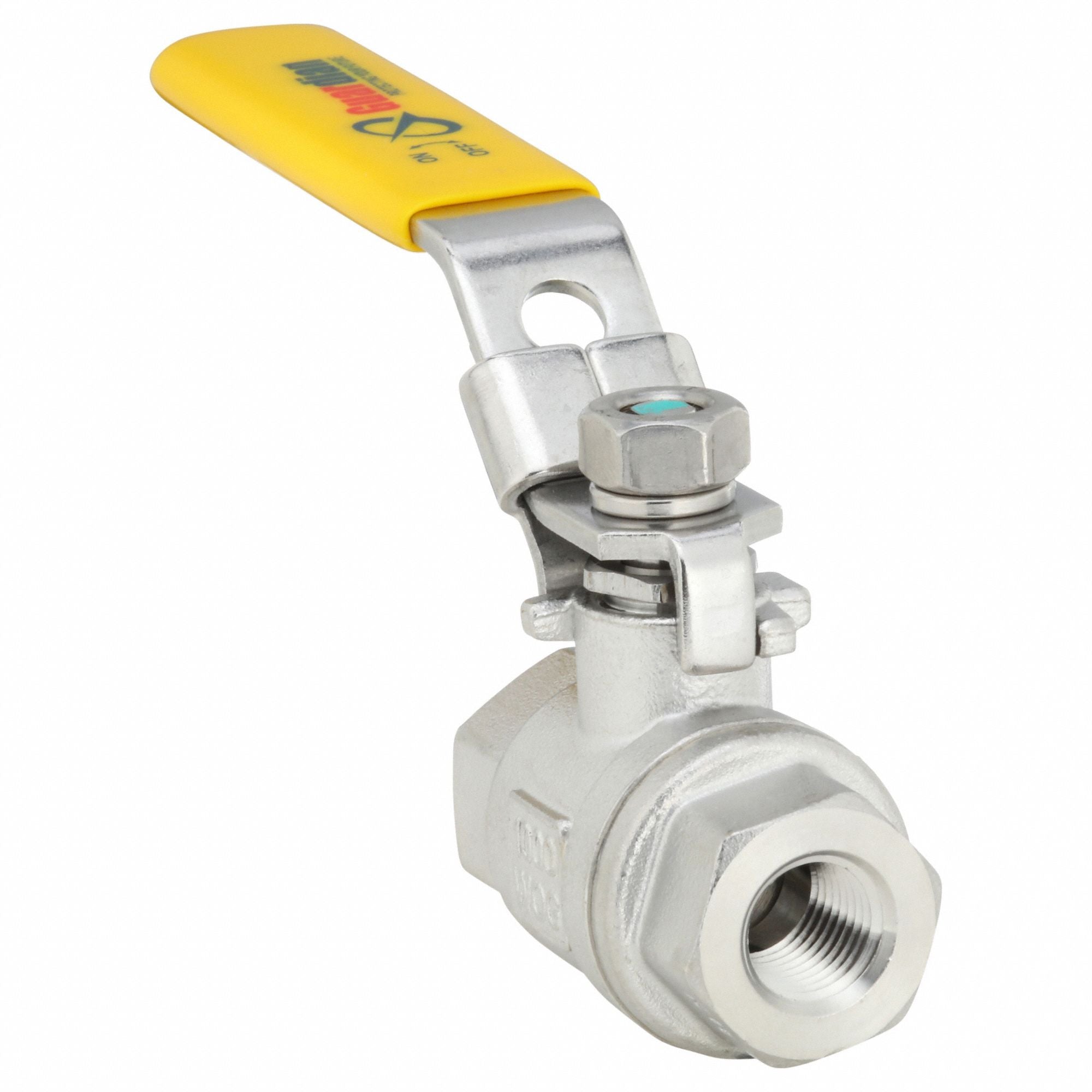 GRAINGER 06Q201N04014 Manual 2-Way Ball Valve NPT 316 SS