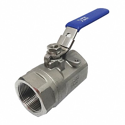 GRAINGER 06Q221N06010 Manual 2-Way Ball Valve NPT 316 SS