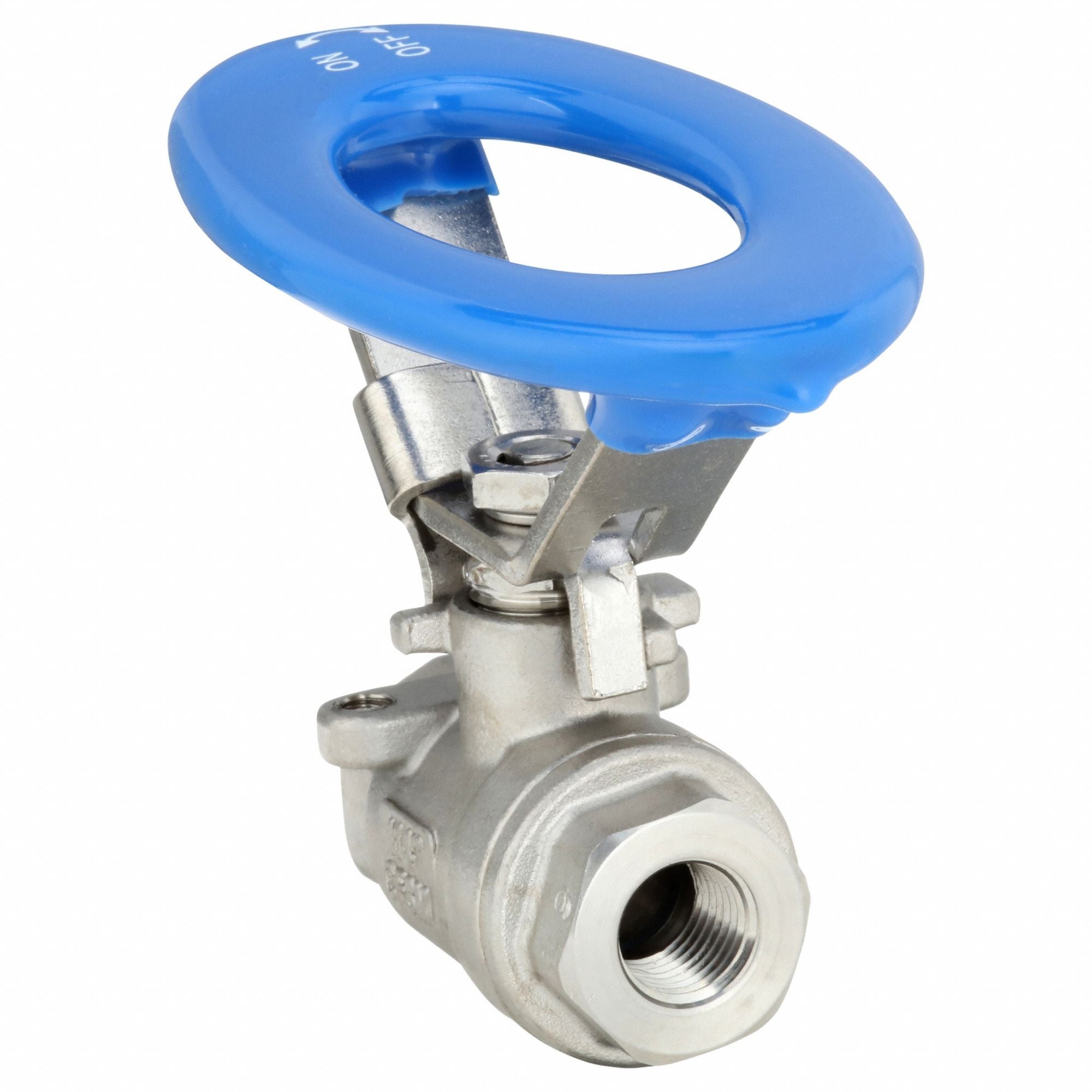 GRAINGER GSSO25V Manual 2-Way Ball Valve NPT 316 SS