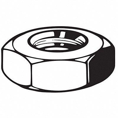 GRAINGER U510920500001 Jam Nut 18-8SS 1/2 -20 3/4x5/16in 18-8 50PK