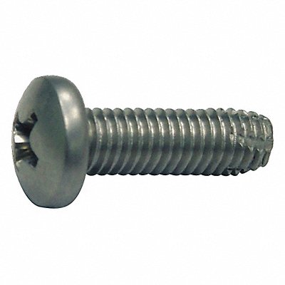 GRAINGER U271020160050 Thread Cutting Screw #8 Pan 1/2 L PK100
