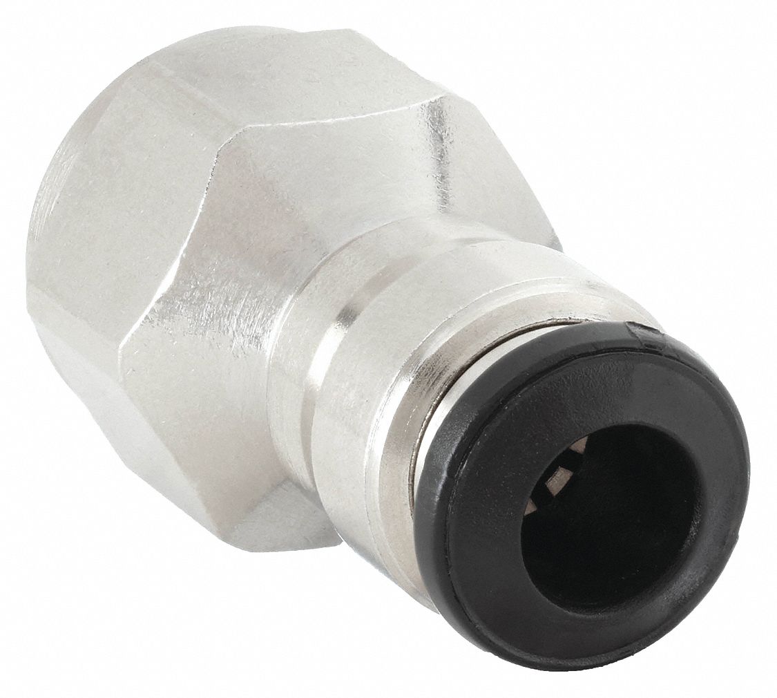 AIGNEP USA 50030N518PK5 Female Connector 5mm Tube Sz Brass PK5
