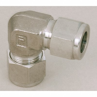 PARKER 6EE6S Elbow 90 Carbon Steel Comp 3/8In