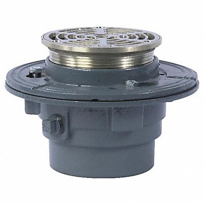 WATTS FD104 Floor Drain 3 1/4 Body H Nickel Bronze