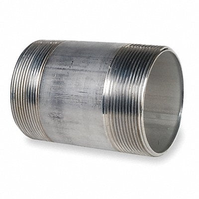 GRAINGER T6BNK06 Nipple 3 In Thrd at Both Ends 5 In 316