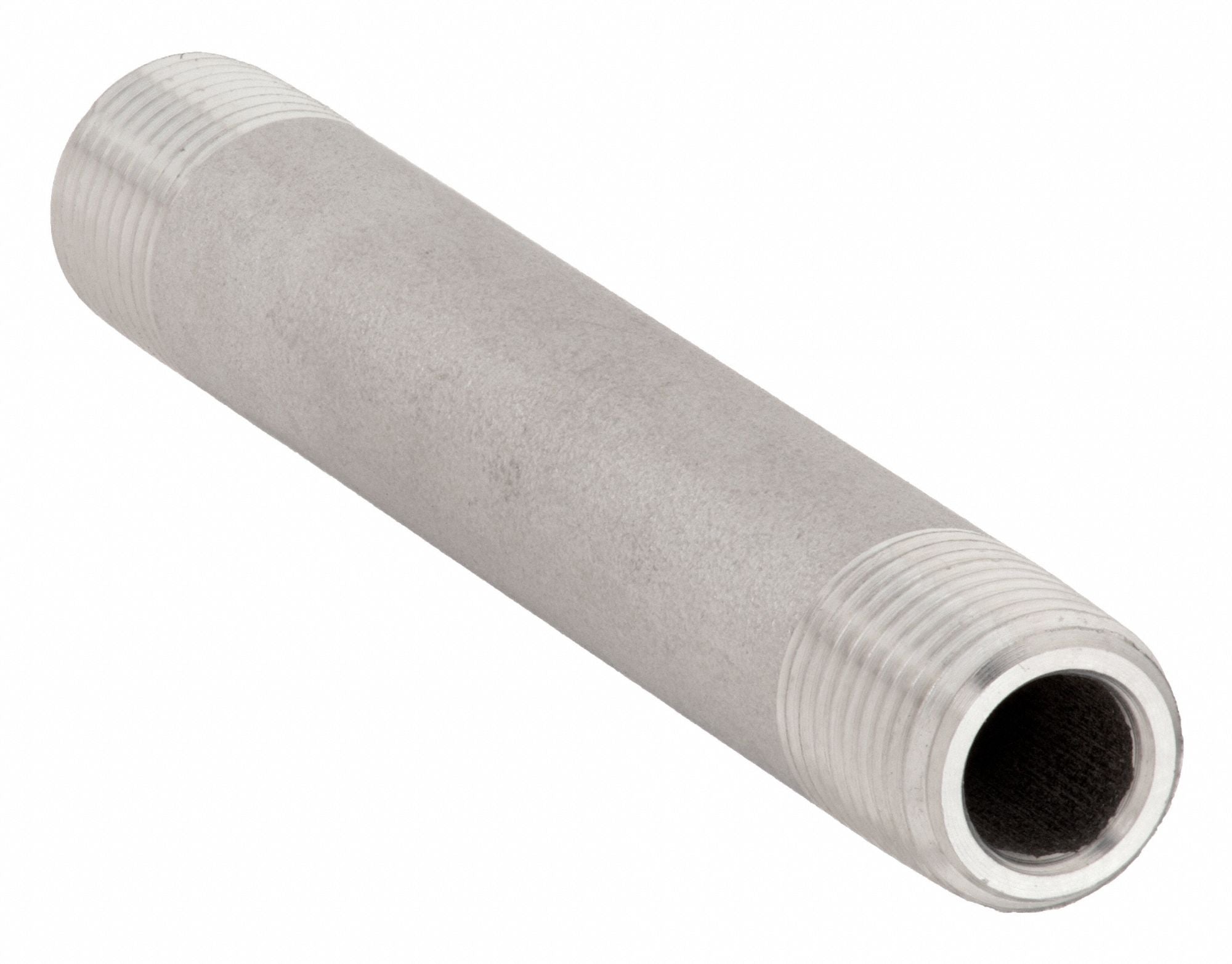 GRAINGER T6BNA04 Nipple 1/8In Thrd Both Ends 2-1/2In 316