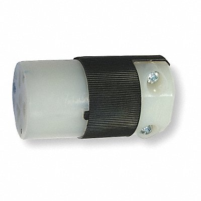 HUBBELL HBL5469C Strt Bld Cnr Blk Wht 2P3W Elastomer 6-20R