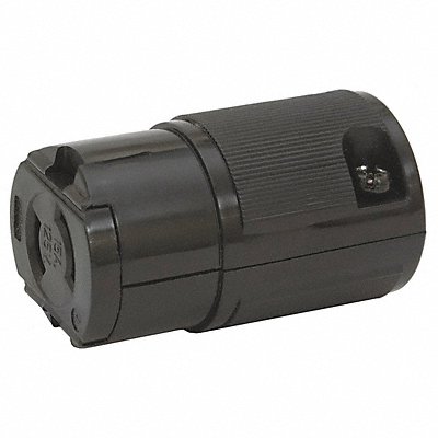 HUBBELL HBL7464V Mdgt LckCon Strt 15 A Black Nyl ML-1R