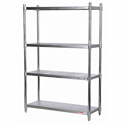 VESTIL SSS1848 Metal Shelving Cap 600 lb 18inx72inx48in