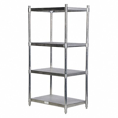 VESTIL SSS2436 Metal Shelving Cap 600 lb 24inx72inx36in