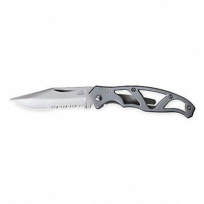 GERBER 2248484 Locking Pocket Knife Serrated 2 1/4 In