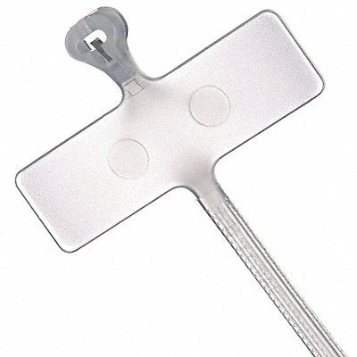 TY-RAP TY51M Cable Tie w Tag 3.6 in Natural PK500