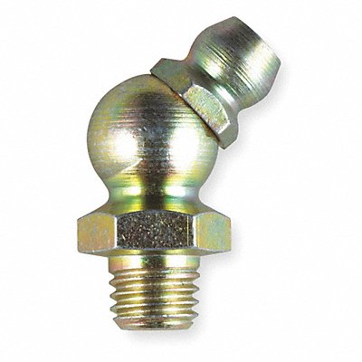 KINGFISHER 1XGK6 Grease Fitting Steel 1 in 8 000 psi PK10