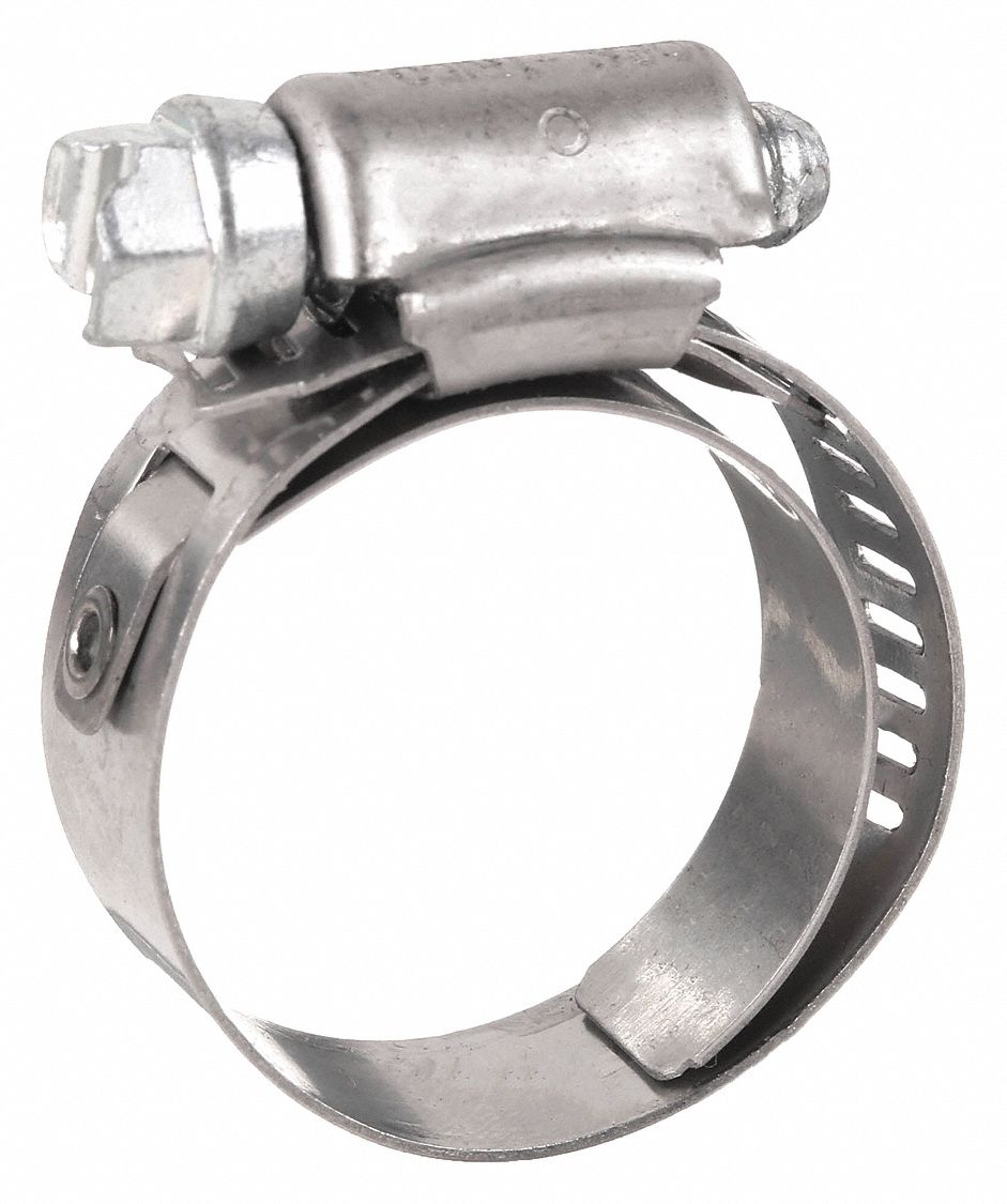 GRAINGER 5336 Worm Gear Clamp 1/2 W 1 13/16 ID PK10