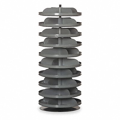 DURHAM MFG 111095 Revolving Storage Bin 41 3/8 in x 17 in