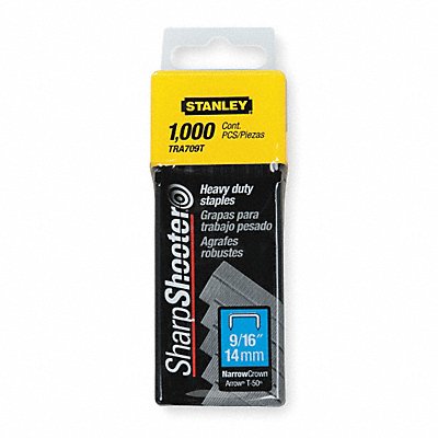 STANLEY TRA709T Narrow Staples 7/16x9/16 PK1000